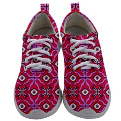 Abstract Illustration With Eyes Mens Athletic Shoes by SychEva
