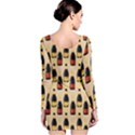 Champagne For The Holiday Long Sleeve Bodycon Dress View2