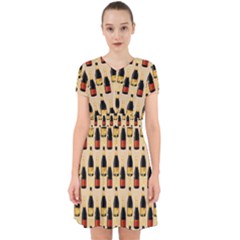 Champagne For The Holiday Adorable In Chiffon Dress by SychEva