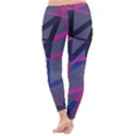 3d Lovely Geo Lines Classic Winter Leggings View4