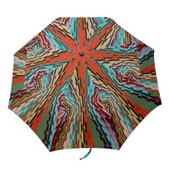 Digital Illusion Folding Umbrellas by Sparkle