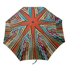 Digital Illusion Folding Umbrellas by Sparkle