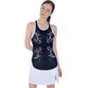 Digital Illusion Racer Back Mesh Tank Top View1