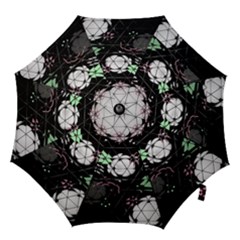 Digital Illusion Hook Handle Umbrellas (medium) by Sparkle