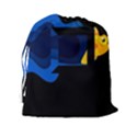 Digital Illusion Drawstring Pouch (2XL) View2