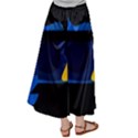 Digital Illusion Satin Palazzo Pants View2
