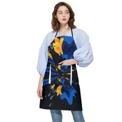 Digital Illusion Pocket Apron by Sparkle