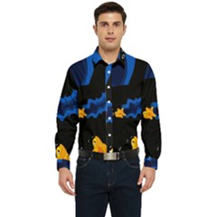 Digital Illusion Men s Long Sleeve  Shirt by Sparkle