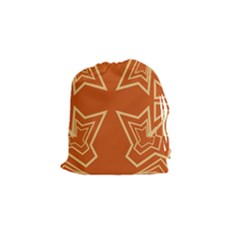 Abstract Pattern Geometric Backgrounds   Drawstring Pouch (small) by Eskimos