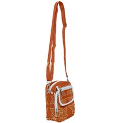 Abstract Pattern Geometric Backgrounds   Shoulder Strap Belt Bag by Eskimos