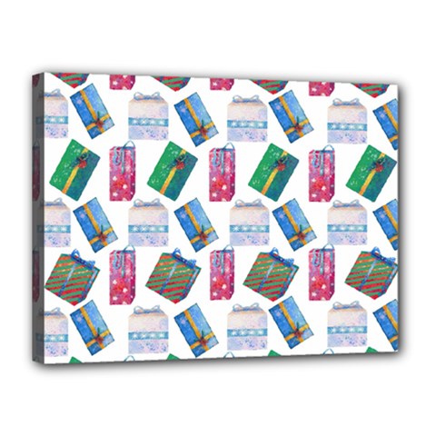 New Year Gifts Canvas 16  X 12  (stretched) by SychEva