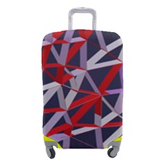 3d Lovely Geo Lines Vii Luggage Cover (small) by Uniqued