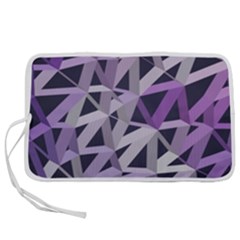 3d Lovely Geo Lines  Iv Pen Storage Case (m) by Uniqued