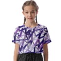 3D Lovely GEO Lines X Kids  Basic Tee View1