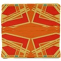 Abstract pattern geometric backgrounds   Back Support Cushion View4