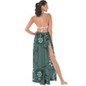 Floral pattern paisley style Paisley print.  Maxi Chiffon Tie-Up Sarong View2