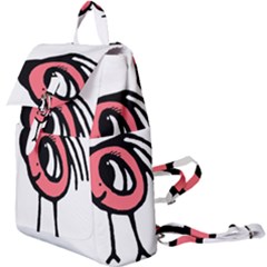 Cute Baby Monster Isolated Drawing Buckle Everyday Backpack by dflcprintsclothing