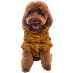 Gold Waves Flow Series 1 Dog Coat by DimitriosArt