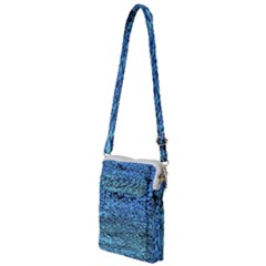 Blue Waves Flow Series 2 Multi Function Travel Bag by DimitriosArt