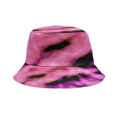 Pink  Waves Flow Series 2 Inside Out Bucket Hat by DimitriosArt