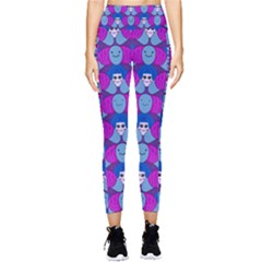 Abstract Pocket Leggings  by SychEva