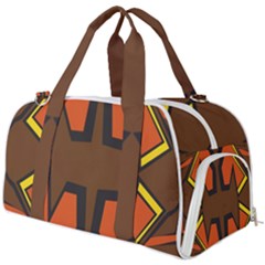 Abstract Pattern Geometric Backgrounds   Burner Gym Duffel Bag by Eskimos