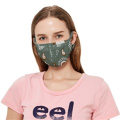 Floral Pattern Paisley Style Paisley Print  Doodle Background Crease Cloth Face Mask (adult) by Eskimos