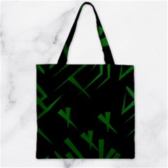 Abstract Pattern Geometric Backgrounds   Zipper Grocery Tote Bag by Eskimos