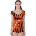 Abstract pattern geometric backgrounds   Boyleg Leotard  View1