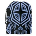 Abstract pattern geometric backgrounds   Drawstring Pouch (3XL) View2