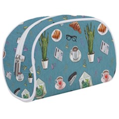 Fashionable Office Supplies Make Up Case (medium) by SychEva