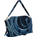 Fractal Canvas Crossbody Bag View1