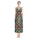Abstract pattern geometric backgrounds   Button Up Chiffon Maxi Dress View1