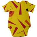 Abstract pattern geometric backgrounds   Baby Short Sleeve Onesie Bodysuit View2