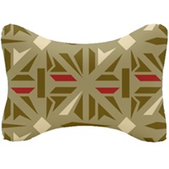 Abstract Pattern Geometric Backgrounds   Seat Head Rest Cushion by Eskimos