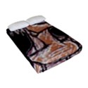 Sketchy Style Drawing Zombie Woman Fitted Sheet (Full/ Double Size) View2