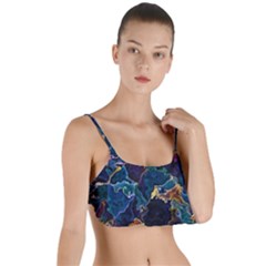 Oil Slick Layered Top Bikini Top  by MRNStudios