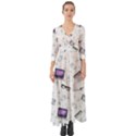 Computer Work Button Up Boho Maxi Dress View1