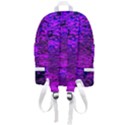 Magenta waves flow series 2 Zip Bottom Backpack View3