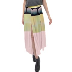 Janet 1 Velour Split Maxi Skirt by Janetaudreywilson