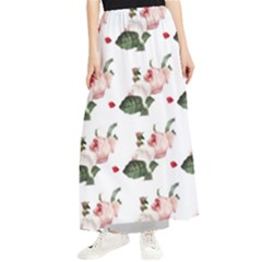 Love Spring Floral Maxi Chiffon Skirt by Janetaudreywilson