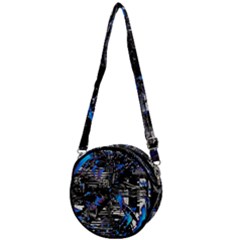 Spin Cycle Crossbody Circle Bag by MRNStudios