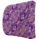 Liquid Art Pouring Abstract Seamless Pattern Tiger Eyes Back Support Cushion View3