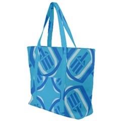 Abstract Pattern Geometric Backgrounds   Zip Up Canvas Bag by Eskimos