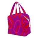 Abstract pattern geometric backgrounds   Boxy Hand Bag View2