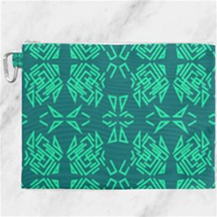 Abstract Pattern Geometric Backgrounds   Canvas Cosmetic Bag (xxxl) by Eskimos