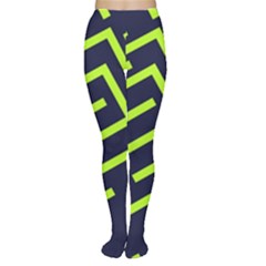 Abstract Pattern Geometric Backgrounds   Tights by Eskimos