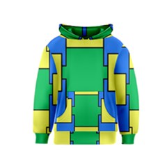 Abstract Pattern Geometric Backgrounds   Kids  Pullover Hoodie by Eskimos