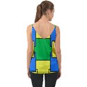 Abstract pattern geometric backgrounds   Chiffon Cami View2