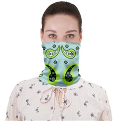 Floral Pattern Paisley Style  Face Covering Bandana (adult) by Eskimos